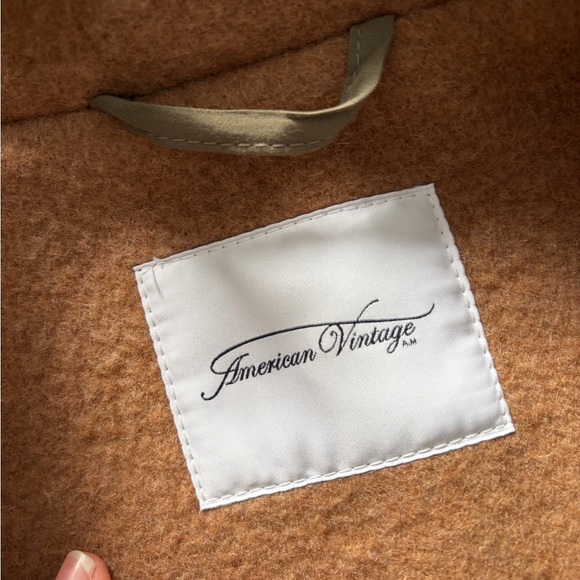 American Vintage Wool Blend Coat (Size M) - Picture 2 of 3